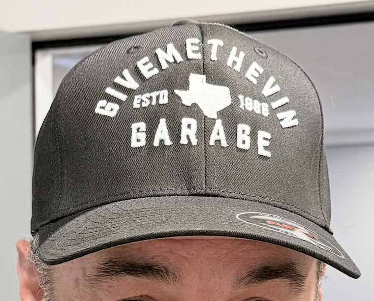 GiveMeTheVIN Garage ESTD 1996 Cap