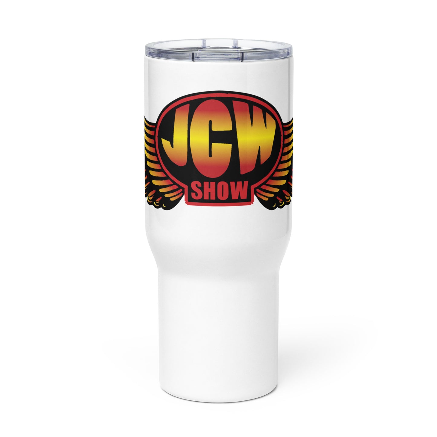 JCW Travel mug with a handle