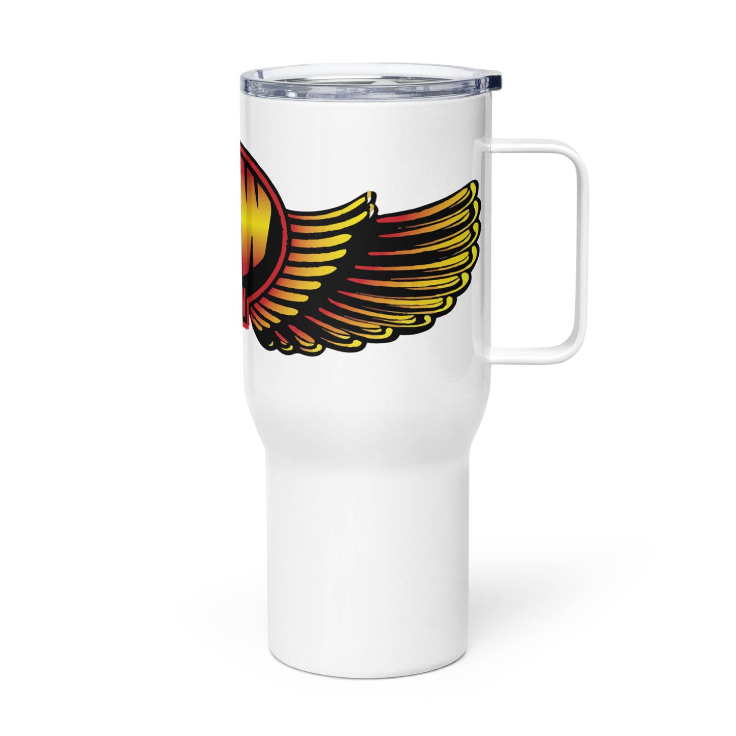JCW Travel mug with a handle